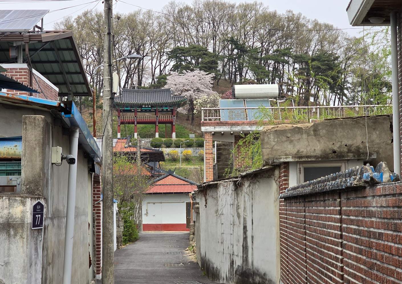 A quiet alley in Yecheon